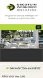 Mobile Screenshot of decotuin.be